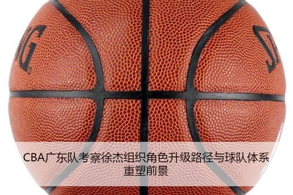 CBA广东队考察徐杰组织角色升级路径与球队体系重塑前景